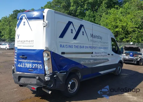 2021 Ford Transit-250 из США, поврежденный, VIN 1FTBR1CG8MKA98329